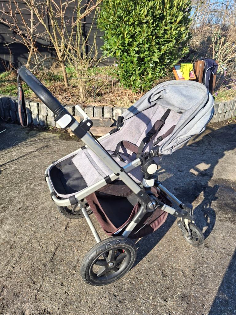 Bugaboo Cameleon 3 kinderwagen - Grijs, Kinderen en Baby's, Kinderwagens en Combinaties, Gebruikt, Bugaboo, Verstelbare duwstang
