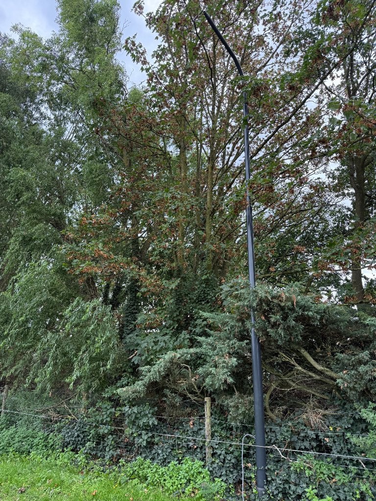 8 stuks Lantaarnpaal lichtmast 8 meter, Ophalen, Gebruikt, Minder dan 50 watt, Overige typen