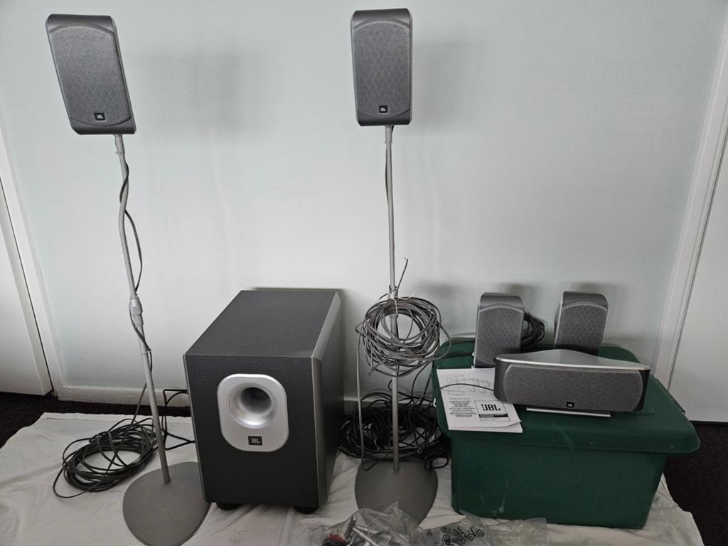 JBL surroundset speakers met subwoofer sub200/230, Ophalen, 70 watt of meer, Overige merken, Overige spelers