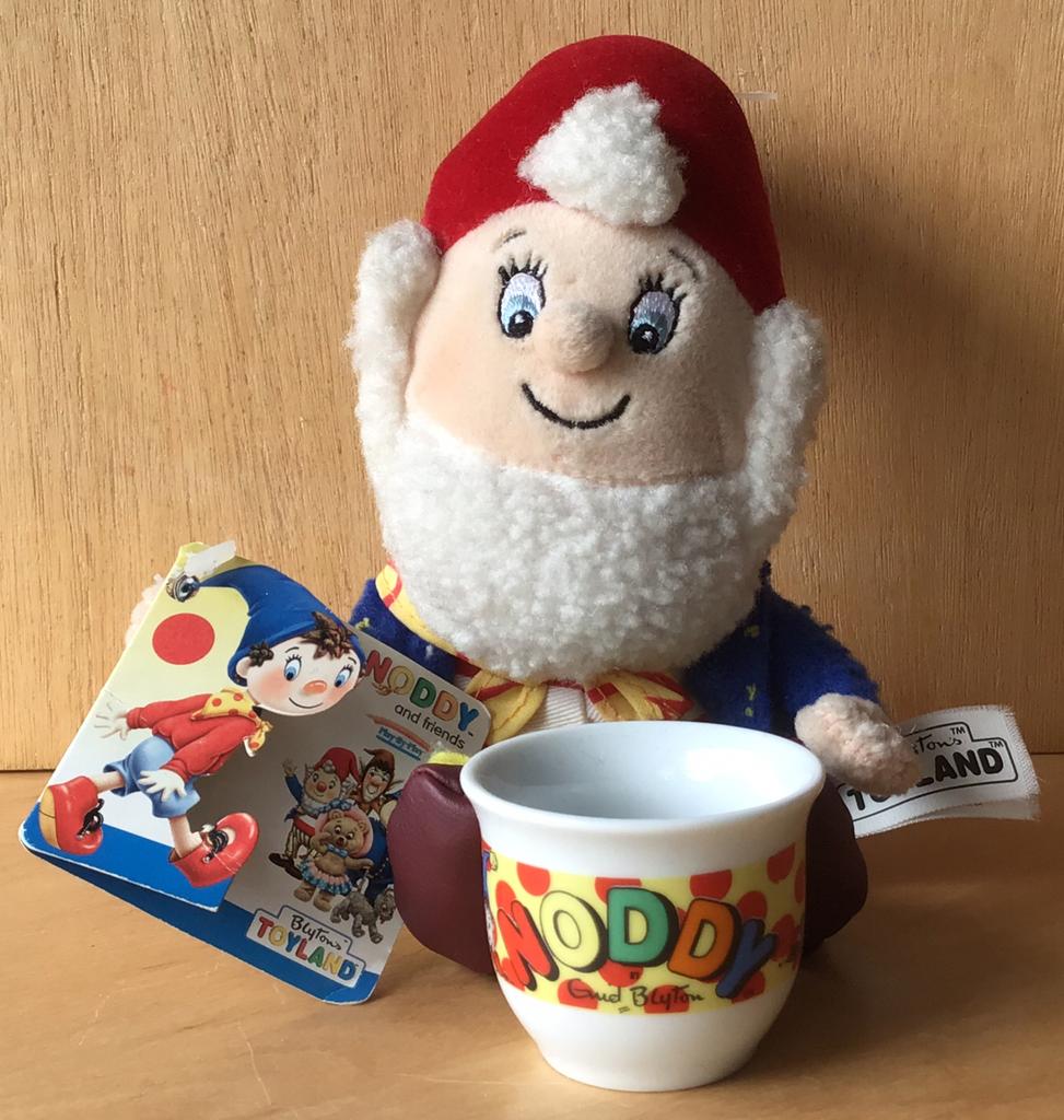 Noddy - knuffel Groot-Oor (NIEUW) & eierdopje (ZGAN), Boeken, Ophalen of Verzenden, Nieuw, Fictie algemeen