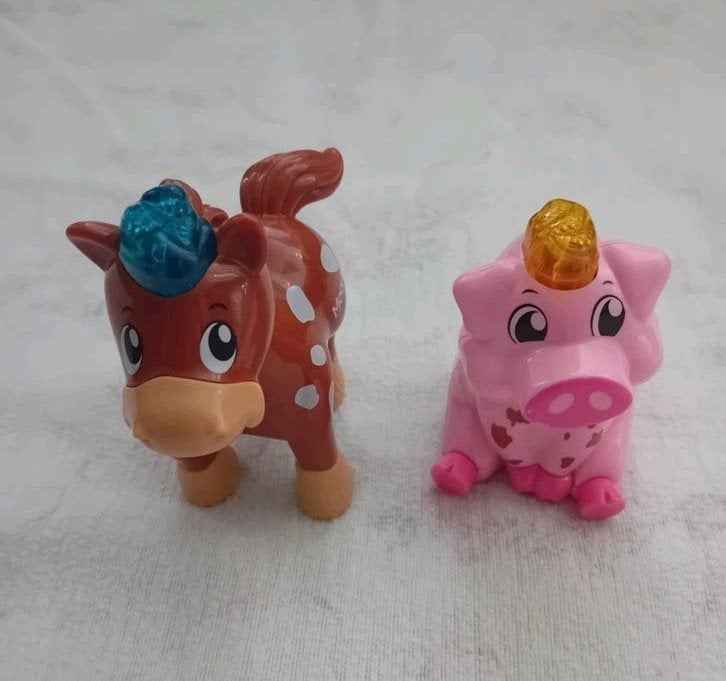 2 zoef zoef dieren, Ophalen of Verzenden, Zo goed als nieuw