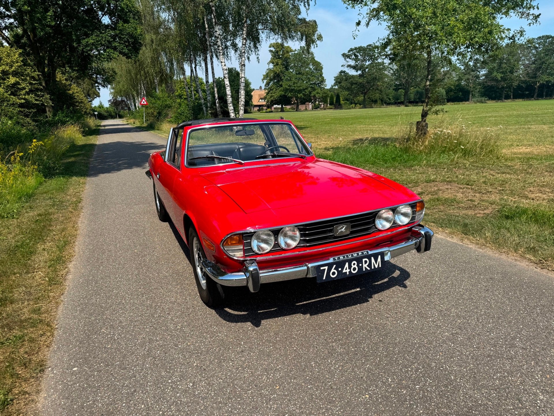 Triumph Stag MK II Convertible Automaat 3.5 V8 Origineel NL, foto 9