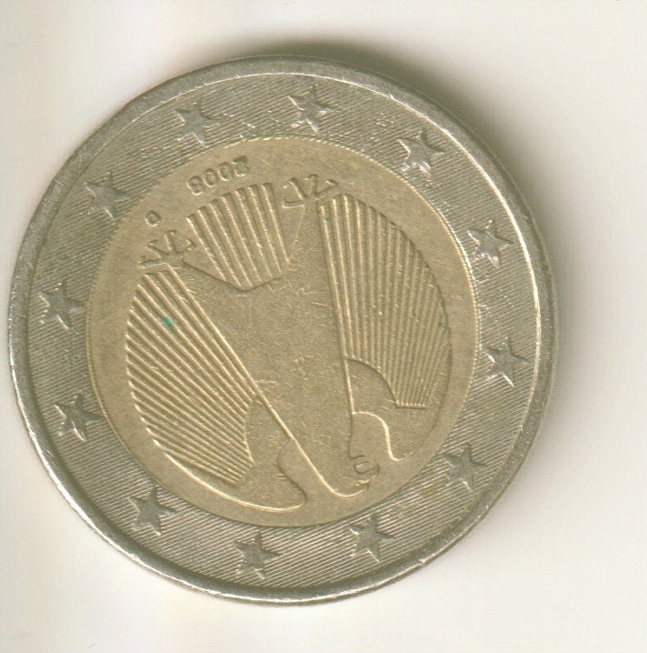 2 euro 2008 d duitsland, Postzegels en Munten, Munten | Europa | Euromunten, Verzenden, Duitsland, 2 euro