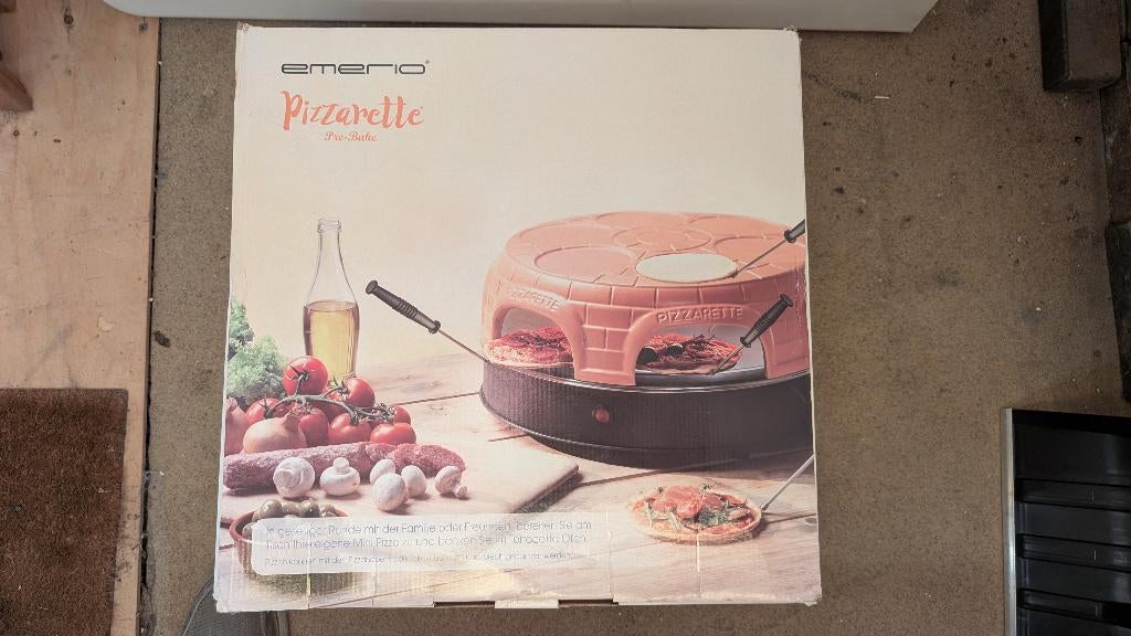 Emerio Pizzarette mini pizza oven – zo goed als nieuw, Ophalen, Zo goed als nieuw, Pizzarette
