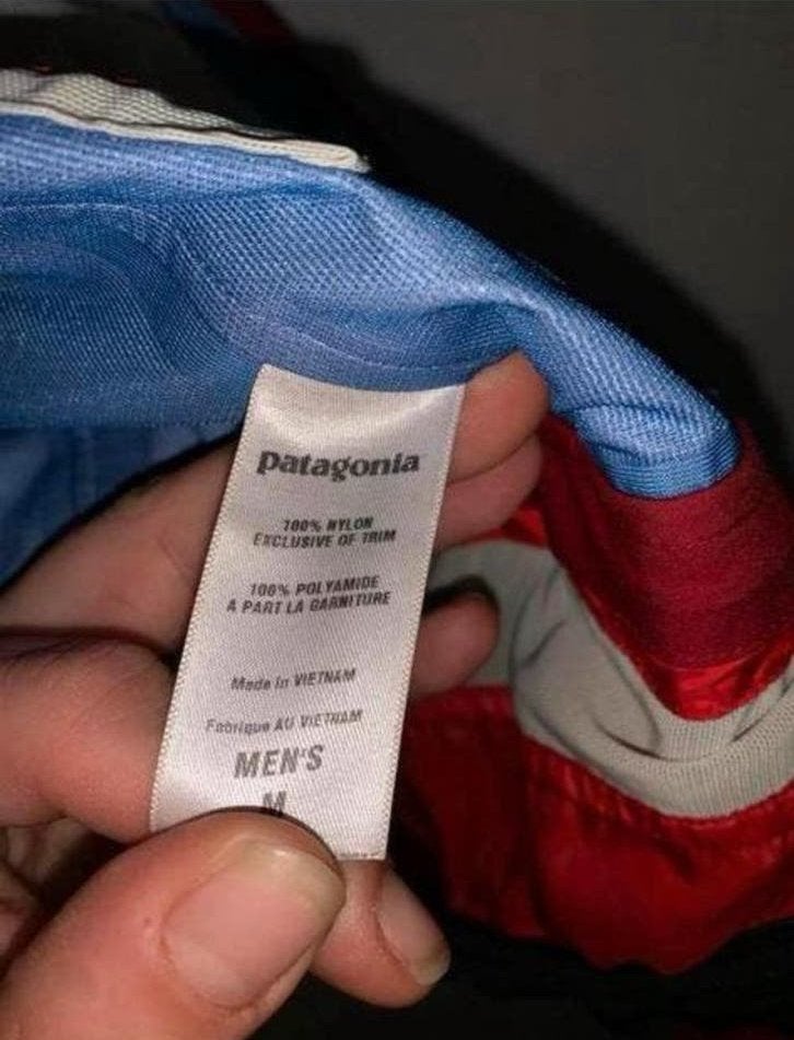Patagonia heren jas maat M nieuw staat, Ophalen of Verzenden, Zo goed als nieuw, Maat 48/50 (M), Rood