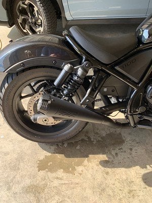 Two Brothers uitlaat voor Honda Rebel 1100, Ophalen of Verzenden, Gebruikt