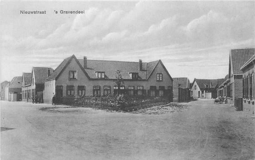 380-768-003 s Gravendeel Nieuwstraat, Verzenden, Voor 1920, Zuid-Holland