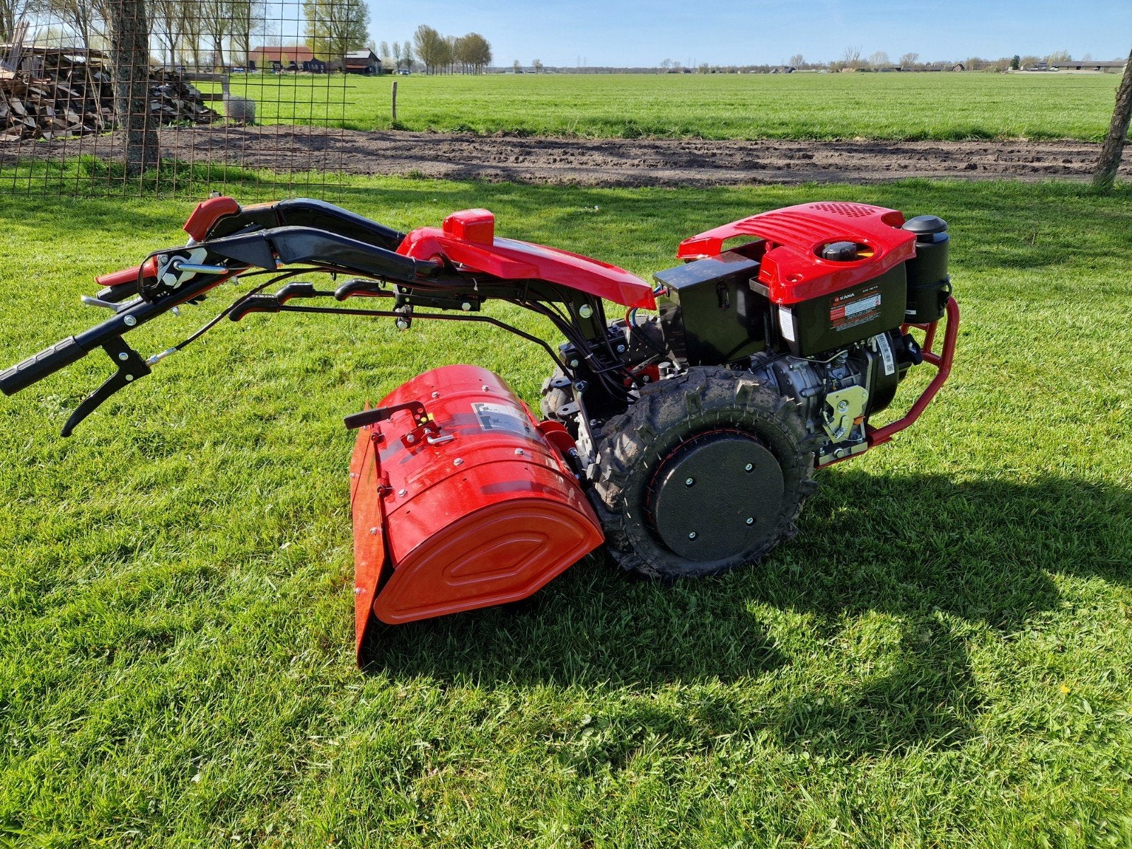 Tuinfrees te huur, Ophalen