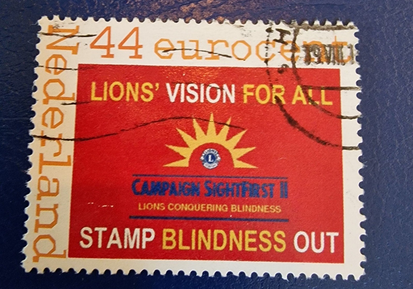 kv1049 persoonlijke  postzegel 'Lions' Vision For All' (Gest, Ophalen of Verzenden, Na 1940, Gestempeld