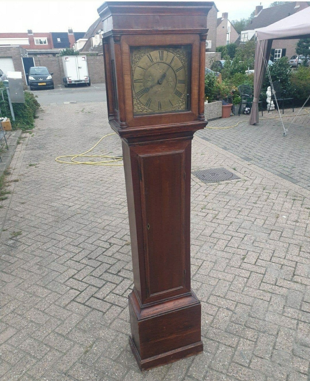 Prachtig zeldzaam antiek klok van Thomas dadswell, Ophalen of Verzenden