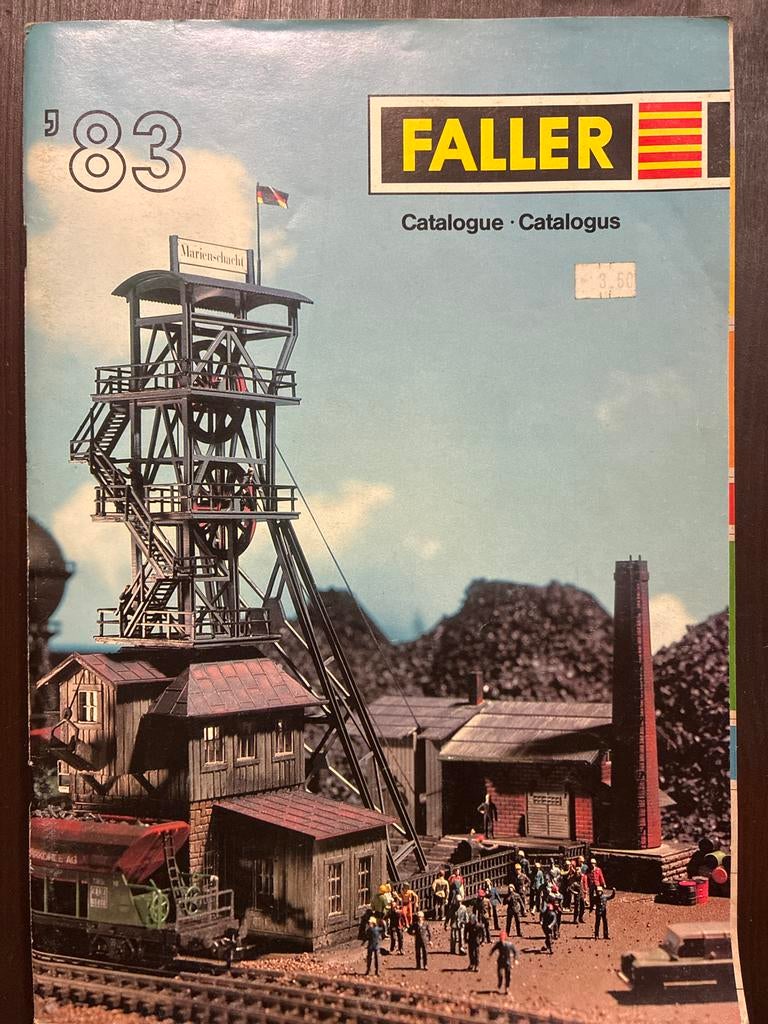 Faller Catalogus 1983 - Marienschacht Modelbouw, Ophalen of Verzenden, Gebruikt, Boek, Tijdschrift of Catalogus, Overige merken