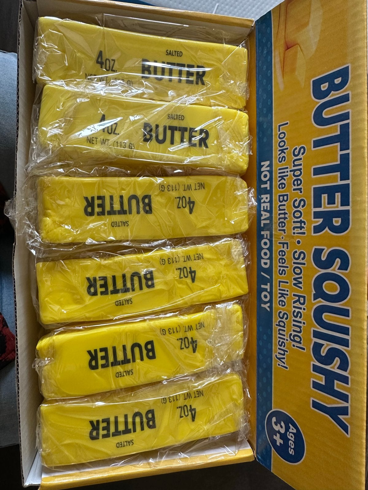5x Boter Squishy - Super Zacht en Langzaam Rijzend Speelgoed, Ophalen of Verzenden, Nieuw, Jongen of Meisje