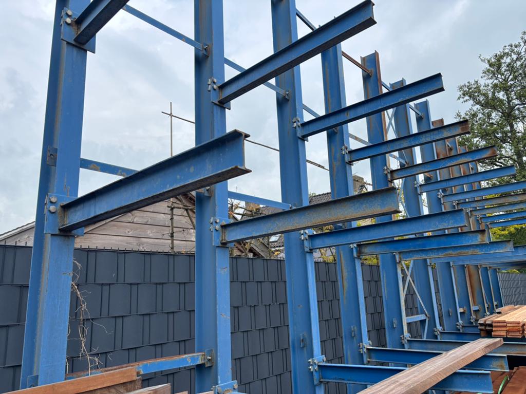 Draagarm enkel stelling 35stuks / dubbel 13stuks, Ophalen