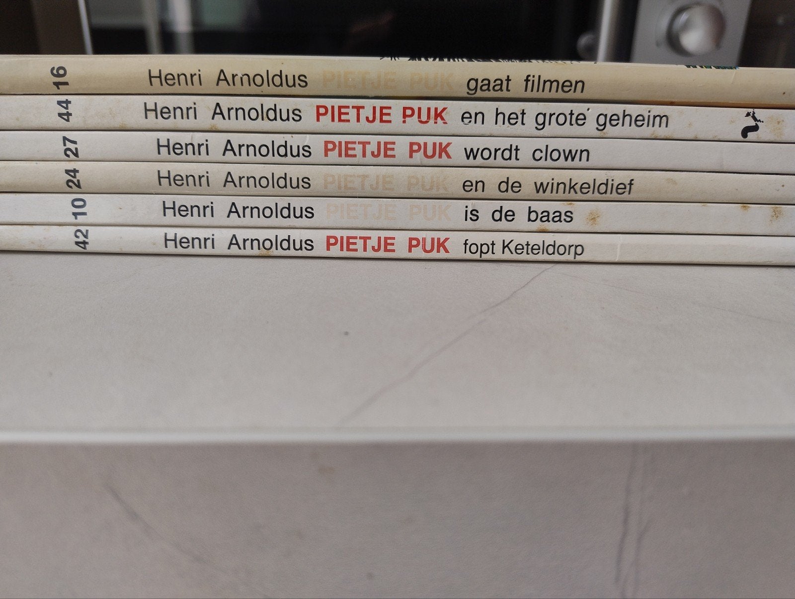 Boeken Pietje Puk - Henri Arnoldus (6 delen), Ophalen of Verzenden, Gelezen, Henri Arnoldus, Fictie algemeen