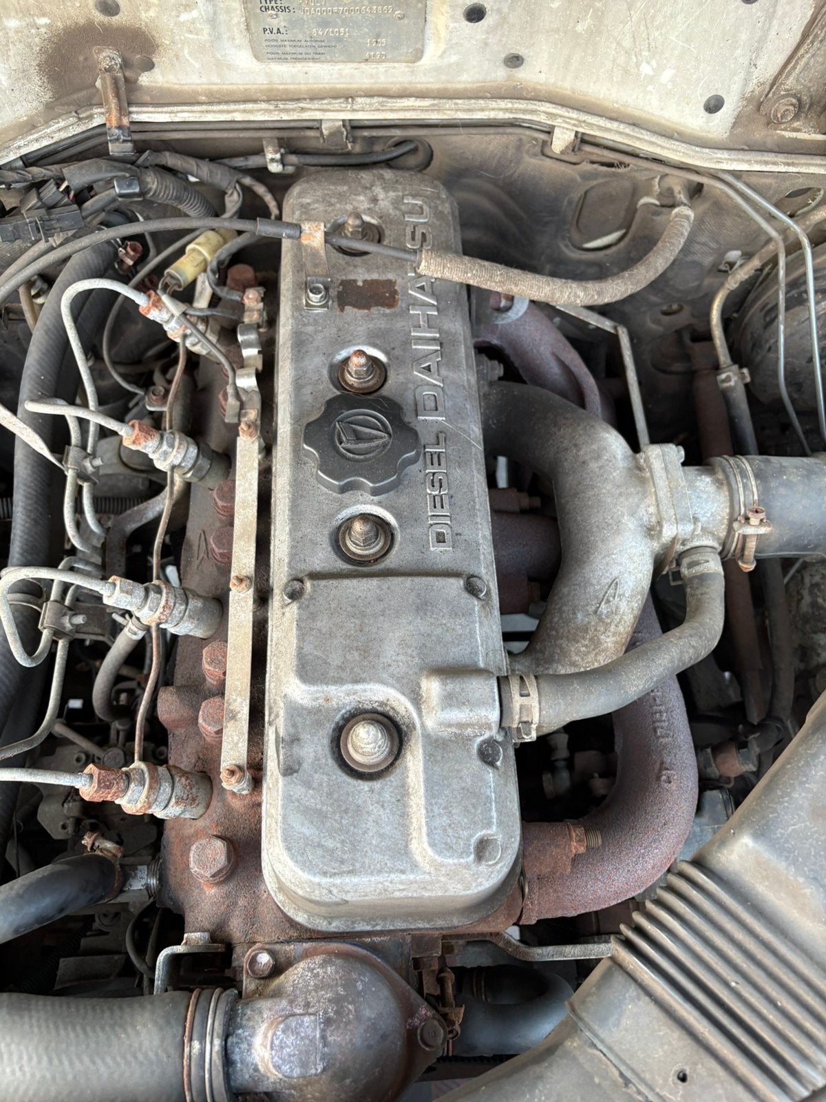 Daihatsu rocky 2.8 diesel(DL42)te koop incl versnellingsbak, Ophalen, Daihatsu