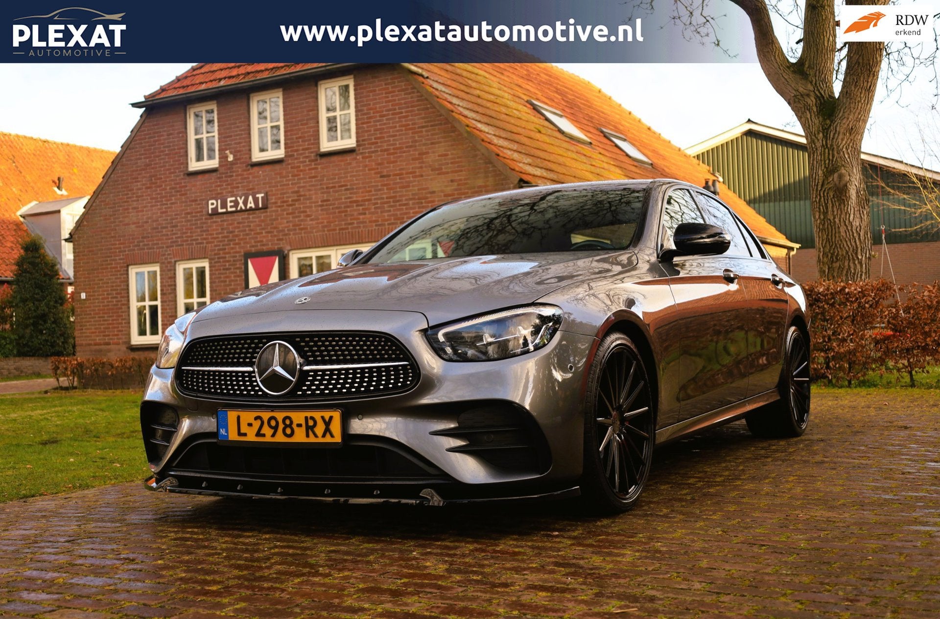 Mercedes-Benz E-klasse 200 Business Solution AMG Aut. | 63-A, Auto's, Mercedes-Benz, Automaat, Achterwielaandrijving, Gebruikt