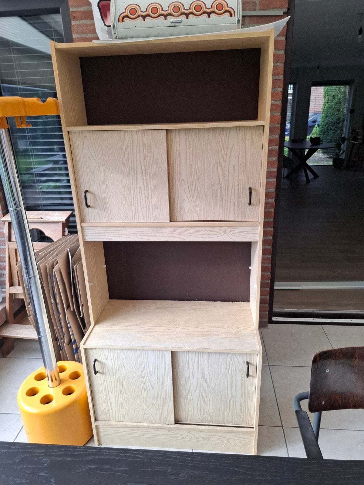 Boekenkast met open vakken, Ophalen, Gebruikt