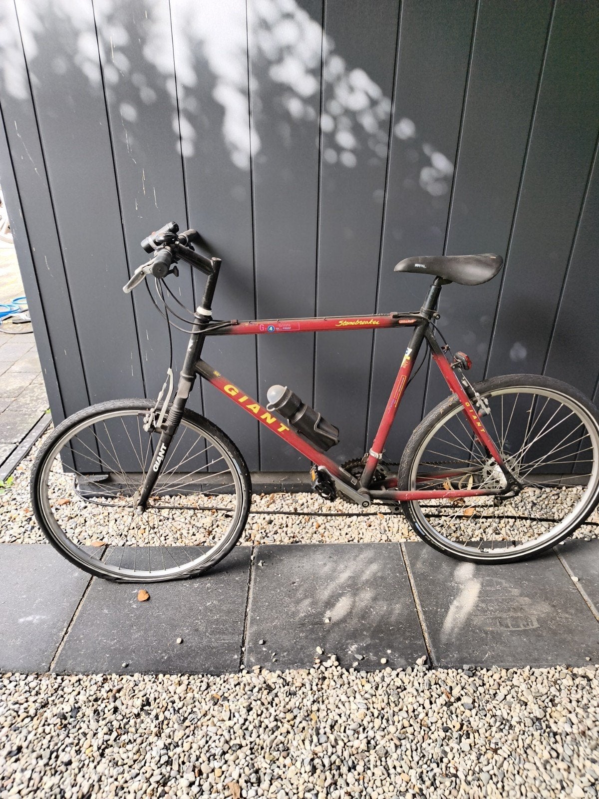 Giant Stonebreaker fiets - Gebruikt, Fietsen en Brommers, Ophalen, Gebruikt, Velgrem, Versnellingen