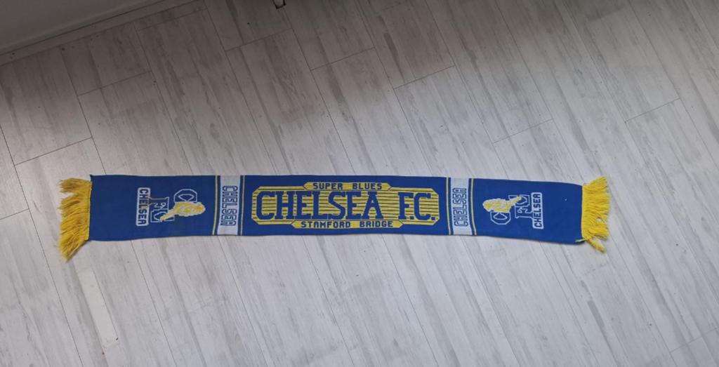 Chelsea sjaal, Ophalen of Verzenden, Zo goed als nieuw, Buitenlandse clubs, Vaantje of Sjaal