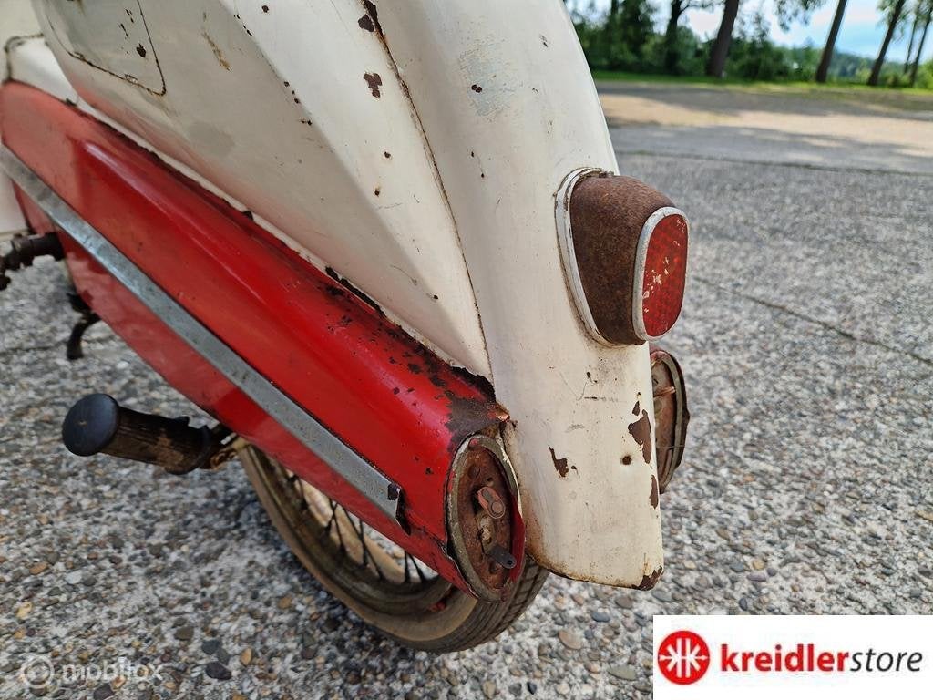 Demm Casalini David type B met Typhoon blok bouwjaar 1956, Fietsen en Brommers, Brommers | Oldtimers, Demm, Demm, Overige merken