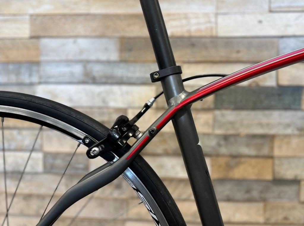 Specialized Dolce Dames Satin Charcoal/Red/Pink/Silver/Metal, Fietsen en Brommers, Fietsen | Racefietsen, Overige merken, Gebruikt