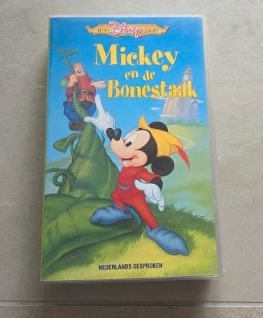 Disney mickey en de bonestaak videoband, Gebruikt, Alle leeftijden, Overige typen, Overige soorten