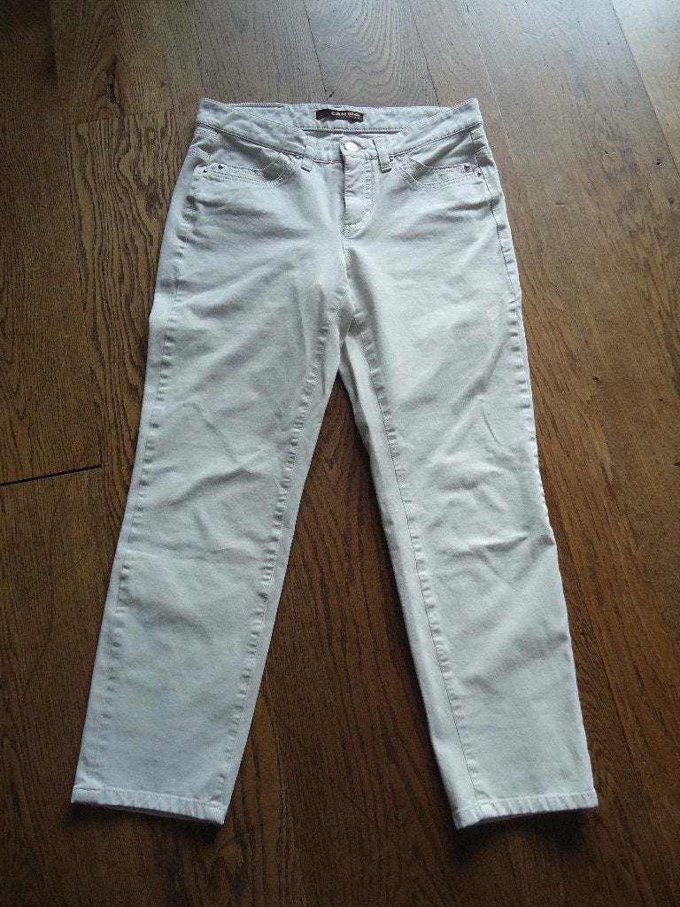 Beige Cambio Jeans maat 38, Kleding | Dames, Ophalen of Verzenden, W30 - W32 (confectie 38/40), Gedragen, Overige kleuren