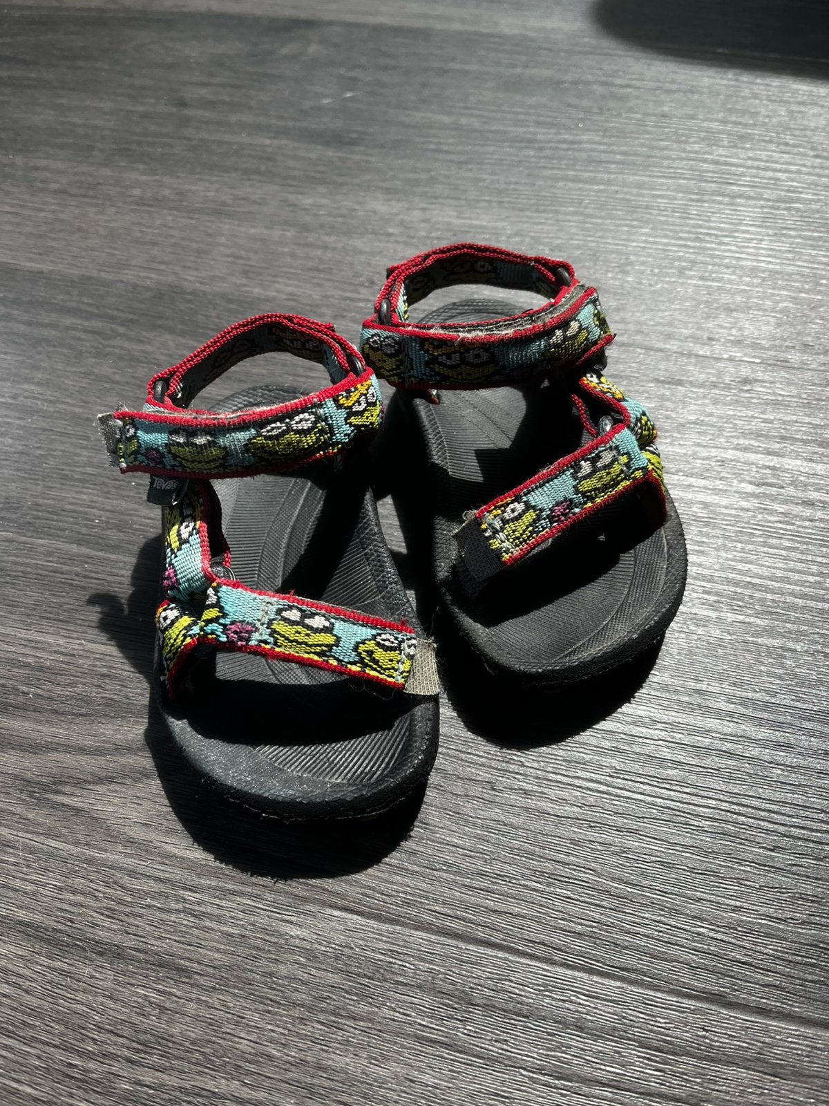 Teva sandaaltjes maat 20.5, Ophalen, Jongetje of Meisje, Gebruikt, Schoentjes