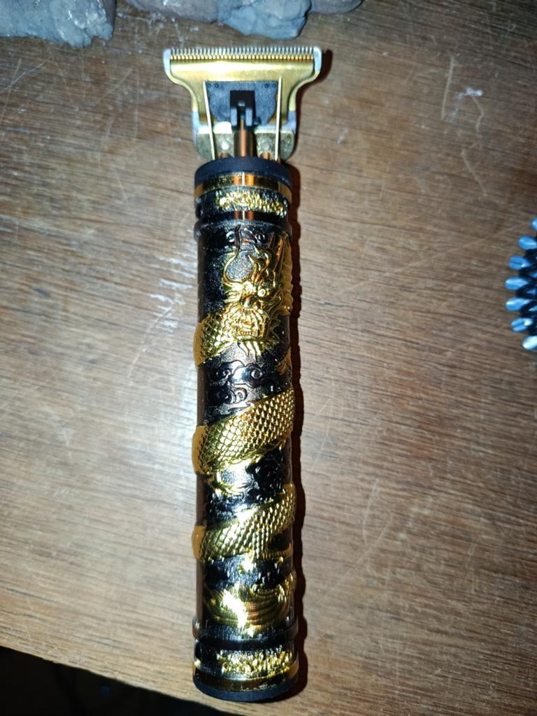 Professionele T-Blade Trimmer Draak Design, Ophalen of Verzenden, Nieuw, Scheren en Epileren