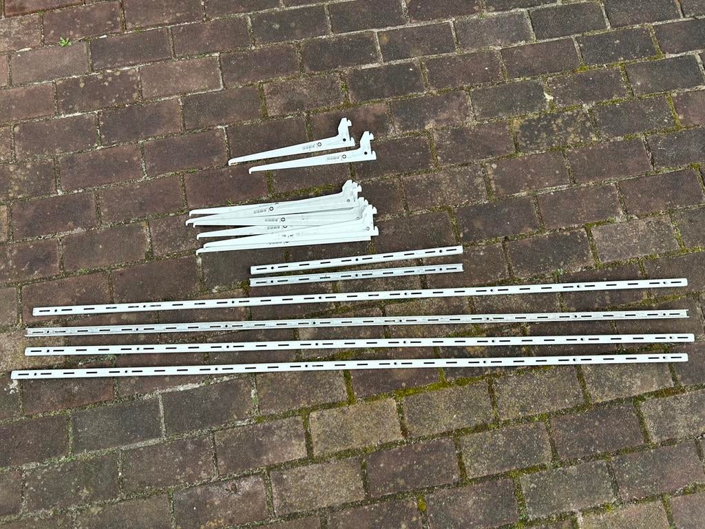 Plankendragers en wandrails, Ophalen, Zo goed als nieuw
