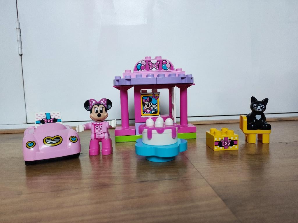 LEGO DUPLO Minnie's Verjaardagsfeest  In zeer nette staat, Ophalen, Zo goed als nieuw, Complete set, Duplo