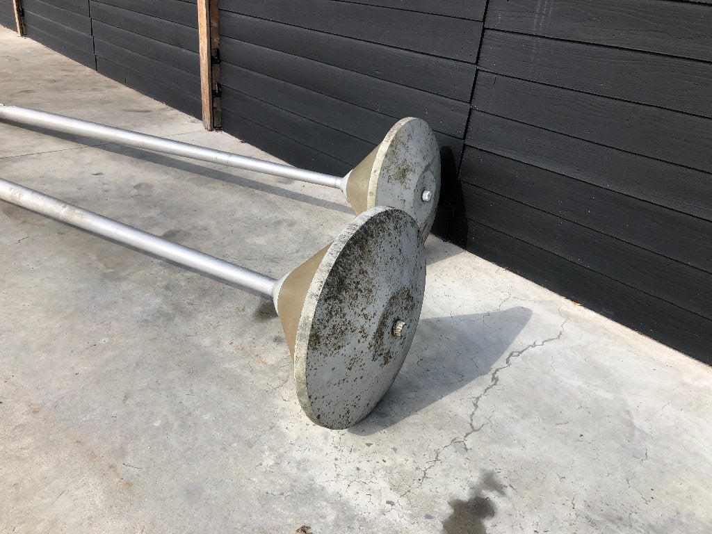 lantaren paal 2 stuks gebruikt bieden na waarde, Tuin en Terras, Ophalen, Gebruikt, Minder dan 50 watt, Staande lamp