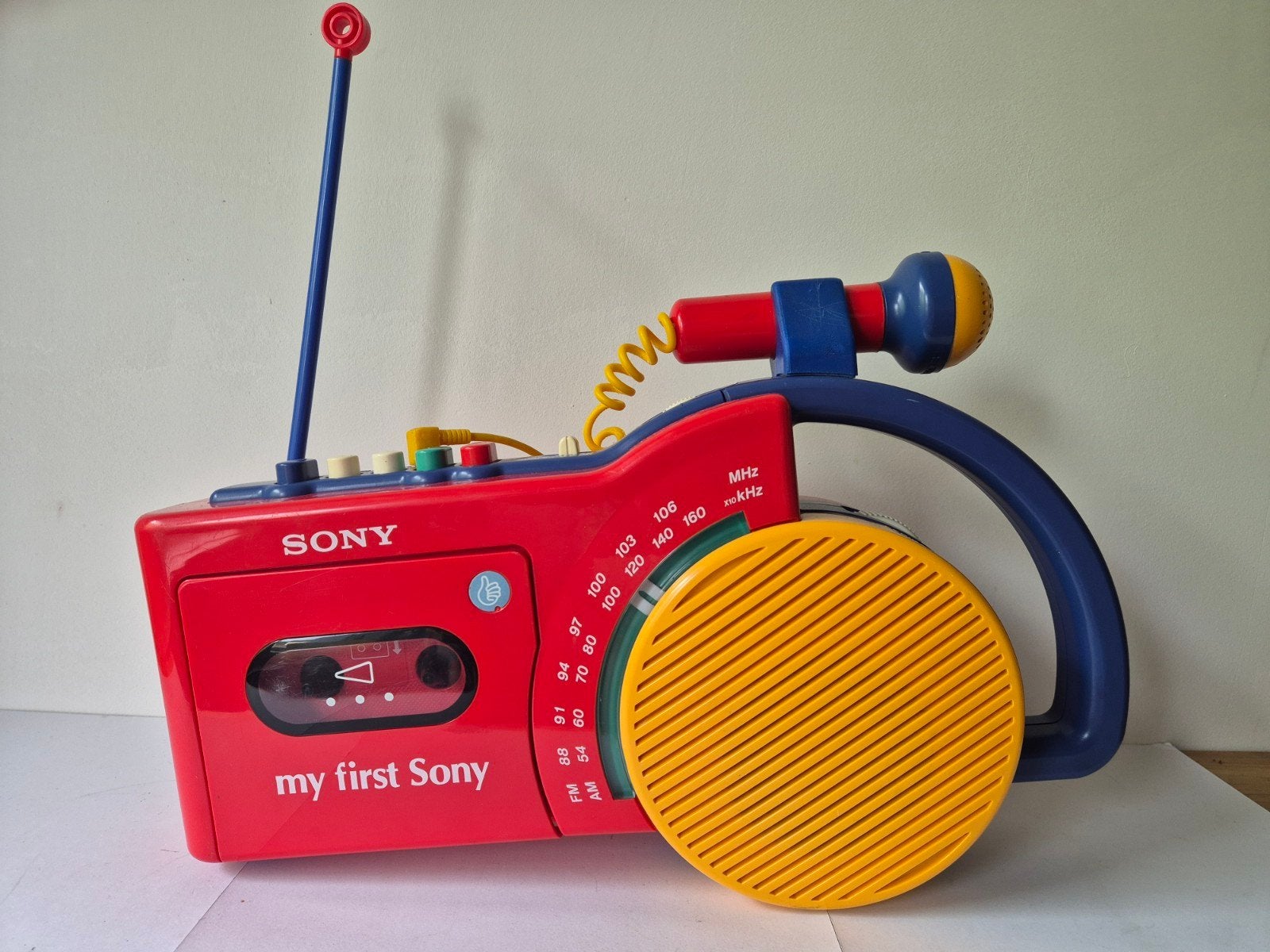 Opgeknapte My First Sony Radio Cassette Recorder CFM-2500, Ophalen of Verzenden