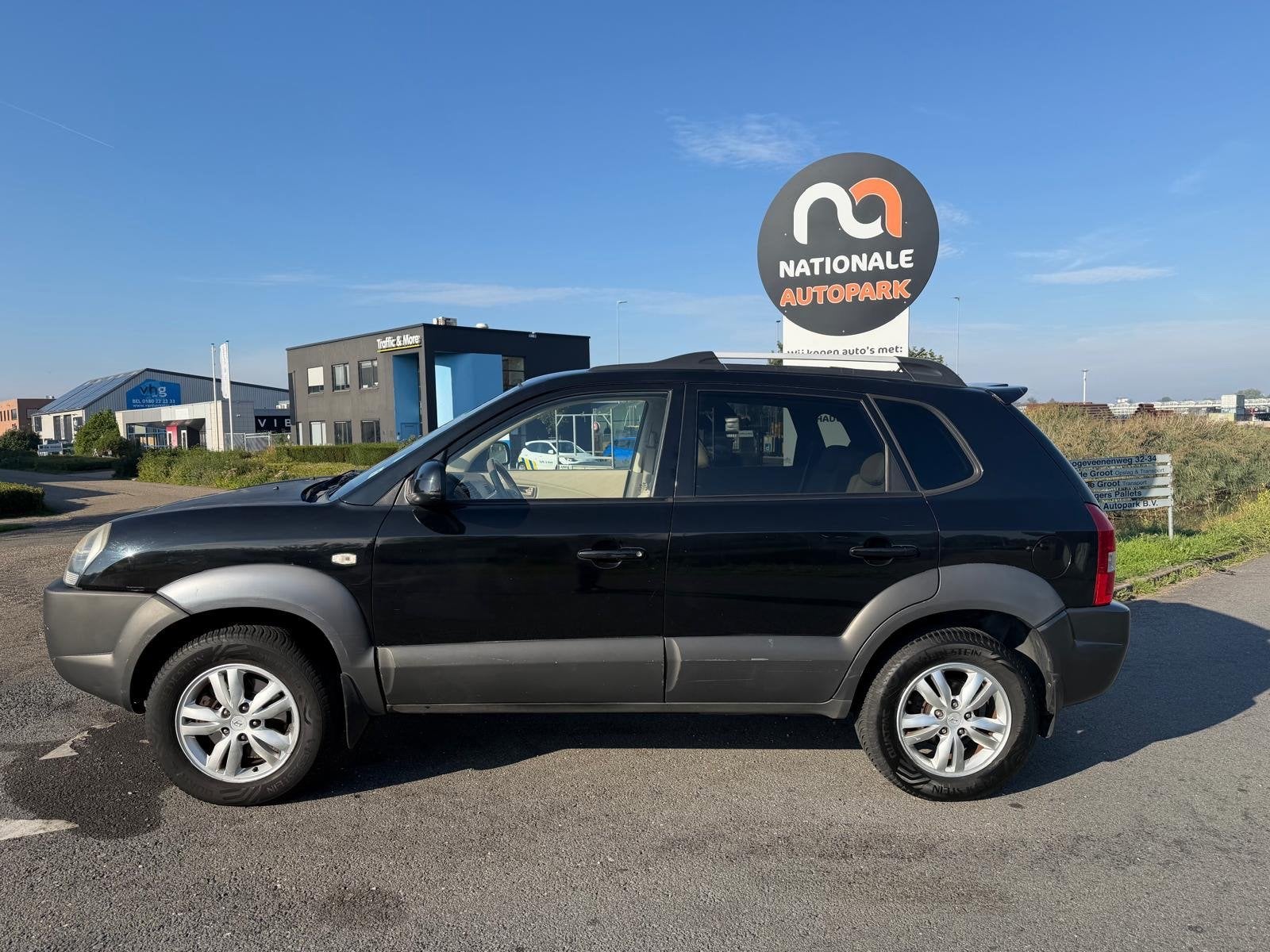 Hyundai Tucson | 2009 | 2.0 CRDi Style | Automaat | Trekhaak, 136 pk, Gebruikt, Zwart, Bedrijf