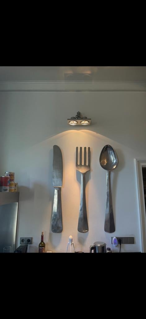 Grote decoratieve bestekset voor aan de muur, Antiek en Kunst, Ophalen