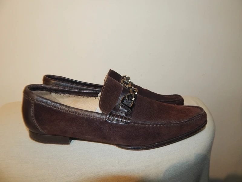 Dolce & Gabbana eerstelijns vintage loafers zilver hardware, Dolce & Gabbana, Bruin, Verzenden, Instappers
