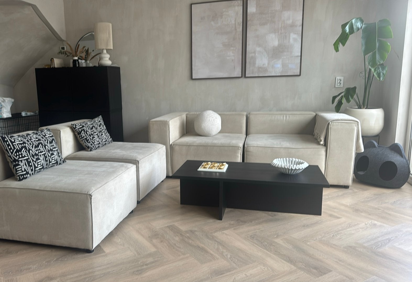 Westwing Lennon bank modulaire, Ophalen, Vierpersoons of meer