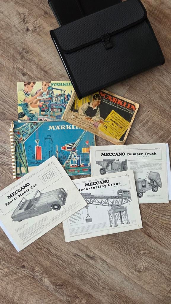 Grote Meccano en Märklin Metaalbouw Collectie, Gebruikt, Ophalen, Overige merken, Groter dan 1:32