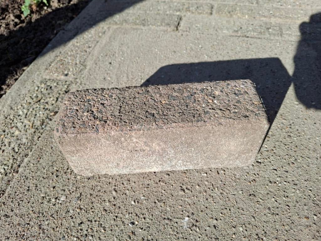 Terrasstenen 20.4 x 6.8 br x 8.0 cm t - 122 stuks, Ophalen