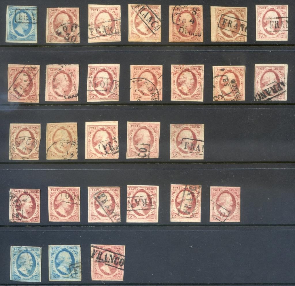NVPH 1/3 Multivoud Gestempeld 242 Stuks! Zie 17 Scans & Lees, Postzegels en Munten, Ophalen of Verzenden, T/m 1940