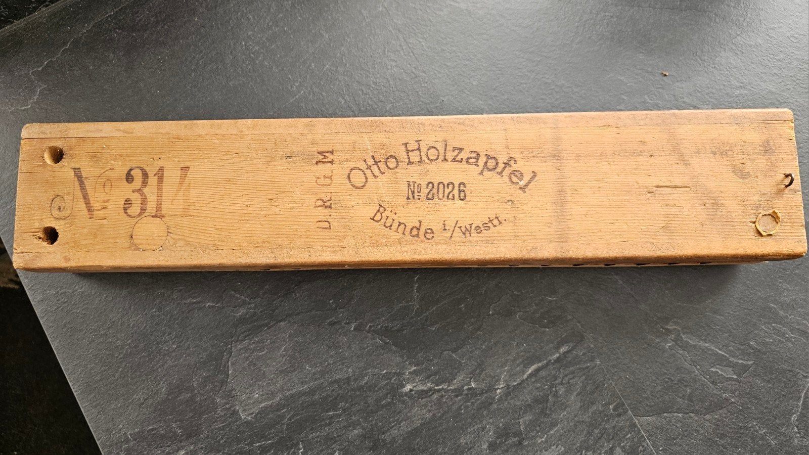 Sigarenplank Otto Holzapfel, antiek, Ophalen