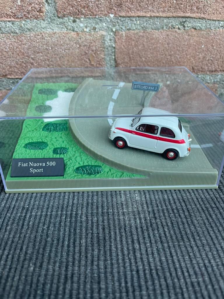 1:43 Fiat nuova 500 sport, Ophalen of Verzenden, Nieuw, Auto, Overige merken
