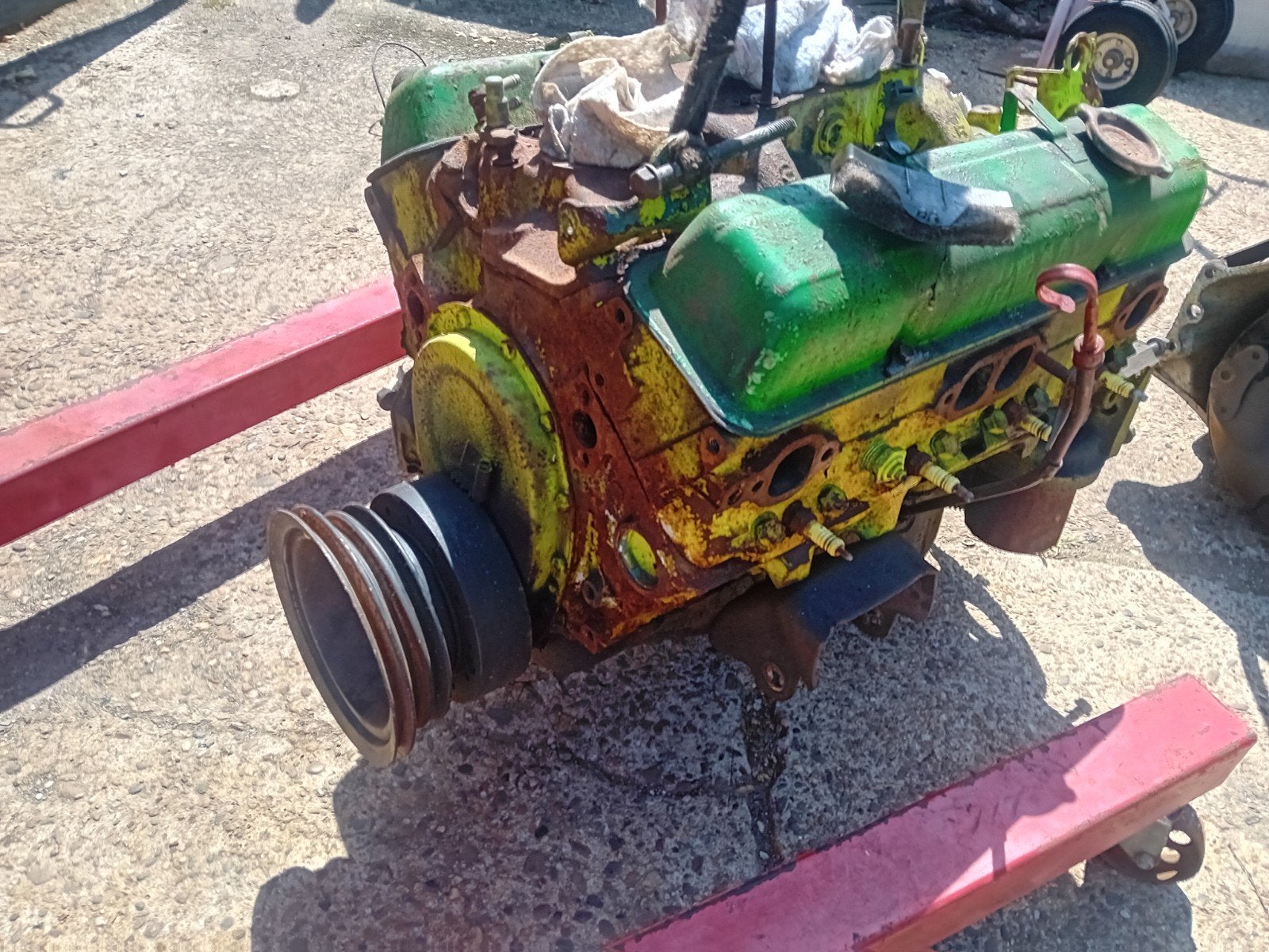 Chevrolet v8 305, Auto-onderdelen, Motor en Toebehoren, Ophalen, Chevrolet