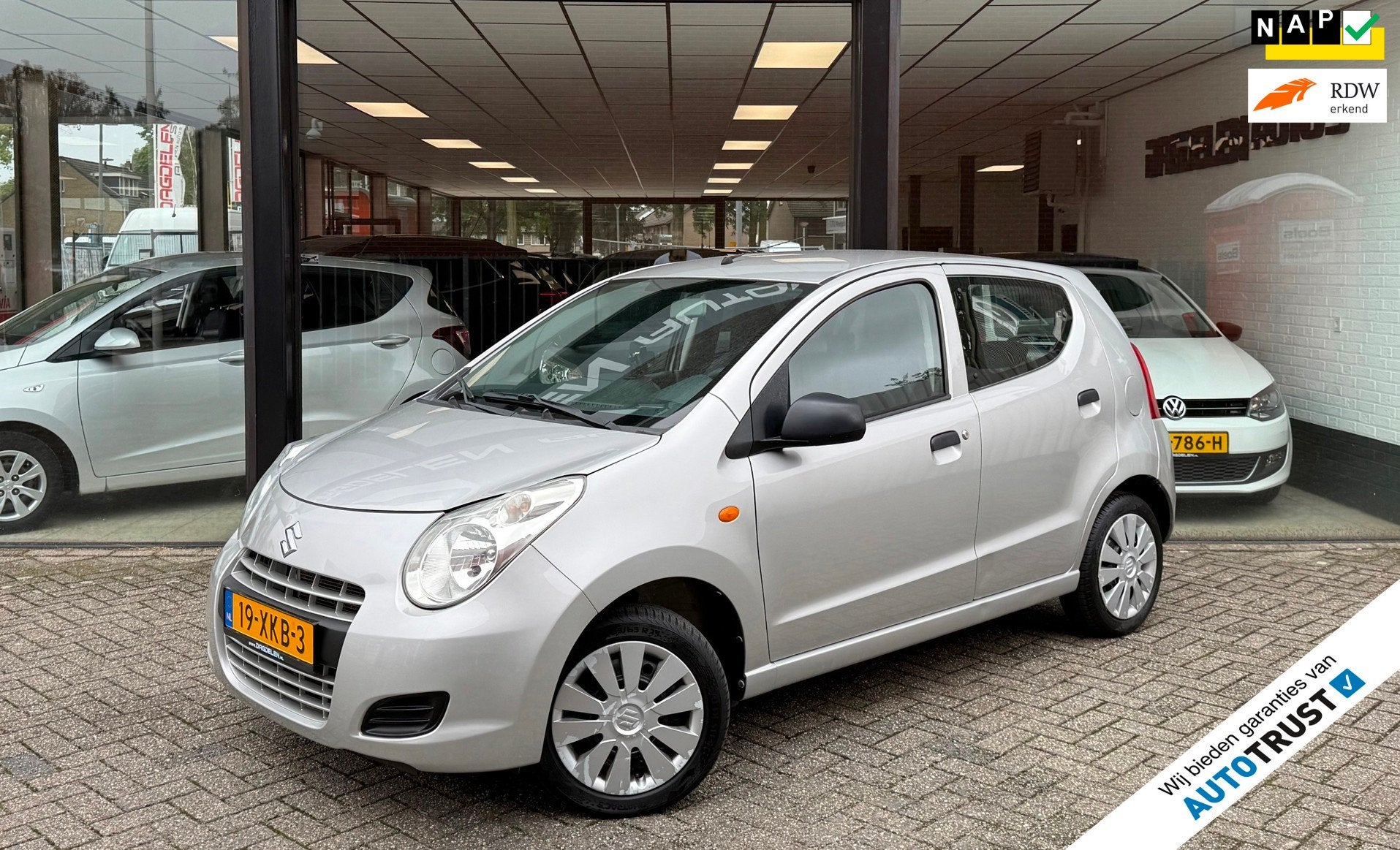 Suzuki Alto 1.0 5drs 2e EIG | AUTOMAAT | AIRCO | CAMERA | NA, Auto's, Euro 5, Stof, Gebruikt, Origineel Nederlands
