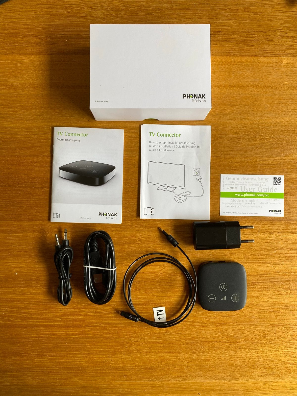 Phonak TV Connector voor hoortoestellen v2, Ophalen of Verzenden, Zo goed als nieuw