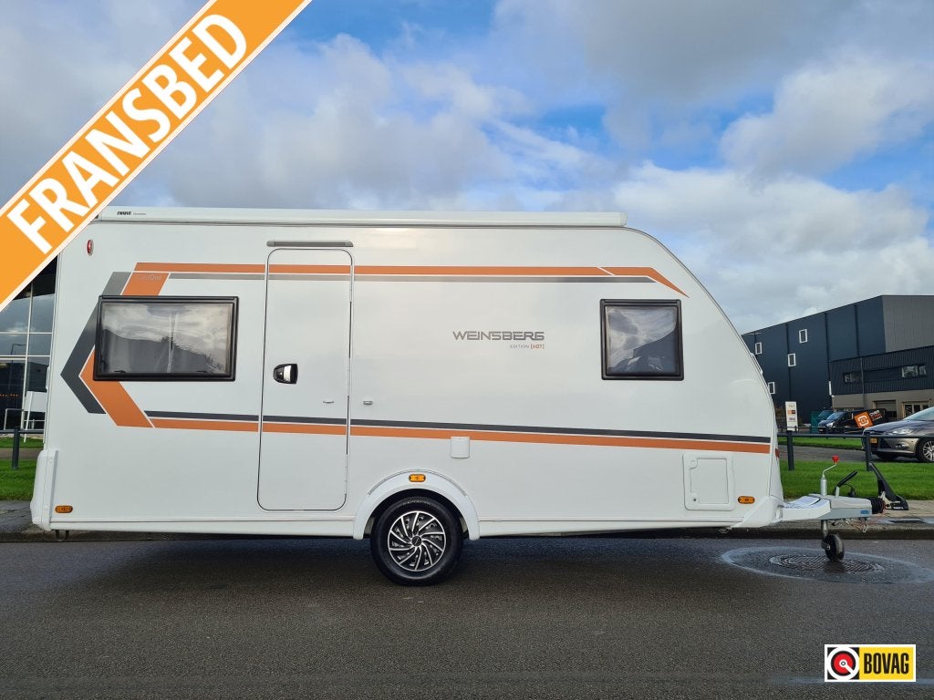 Weinsberg CaraOne Edition HOT 450 FU met Cassetteluifel!, Caravans en Kamperen, Overige merken, Schokbreker, Rondzit, Bedrijf