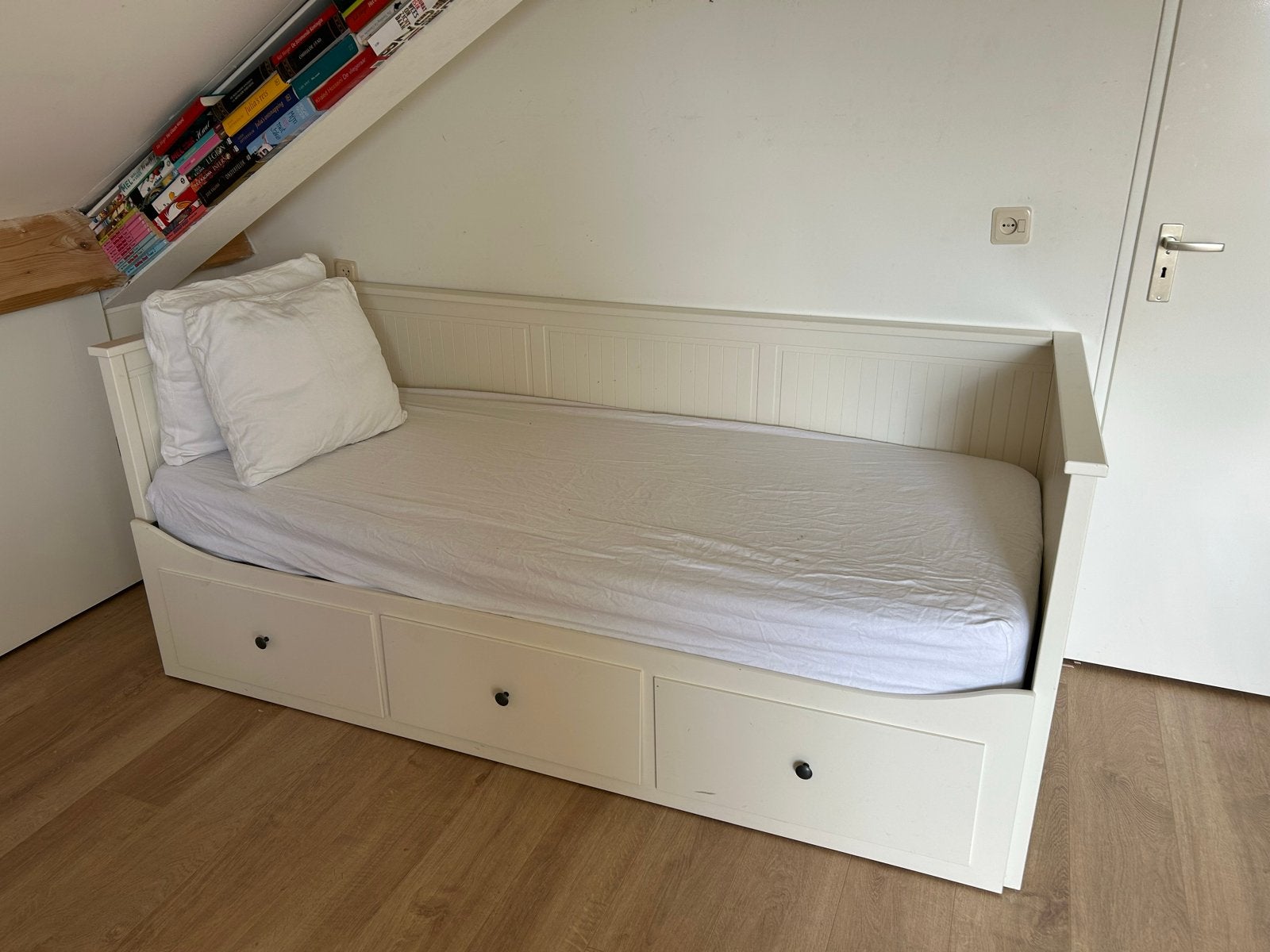 IKEA Hemnes Bedbank, Ophalen, Gebruikt, Eenpersoons, Wit