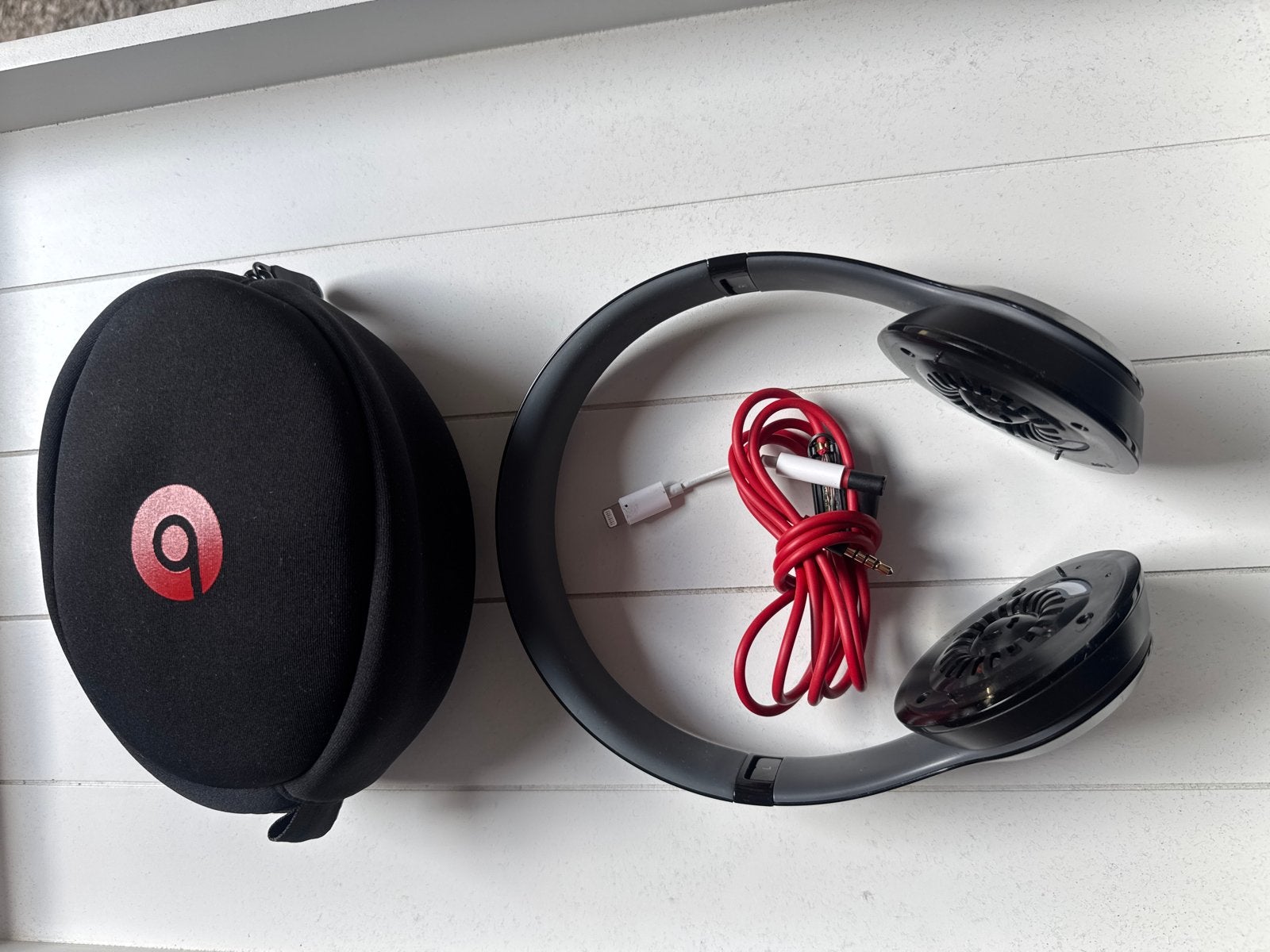 Beats Solo Koptelefoon met Draagtas, Audio, Tv en Foto, Koptelefoons, Ophalen of Verzenden, Gebruikt, Beats, Draadloos