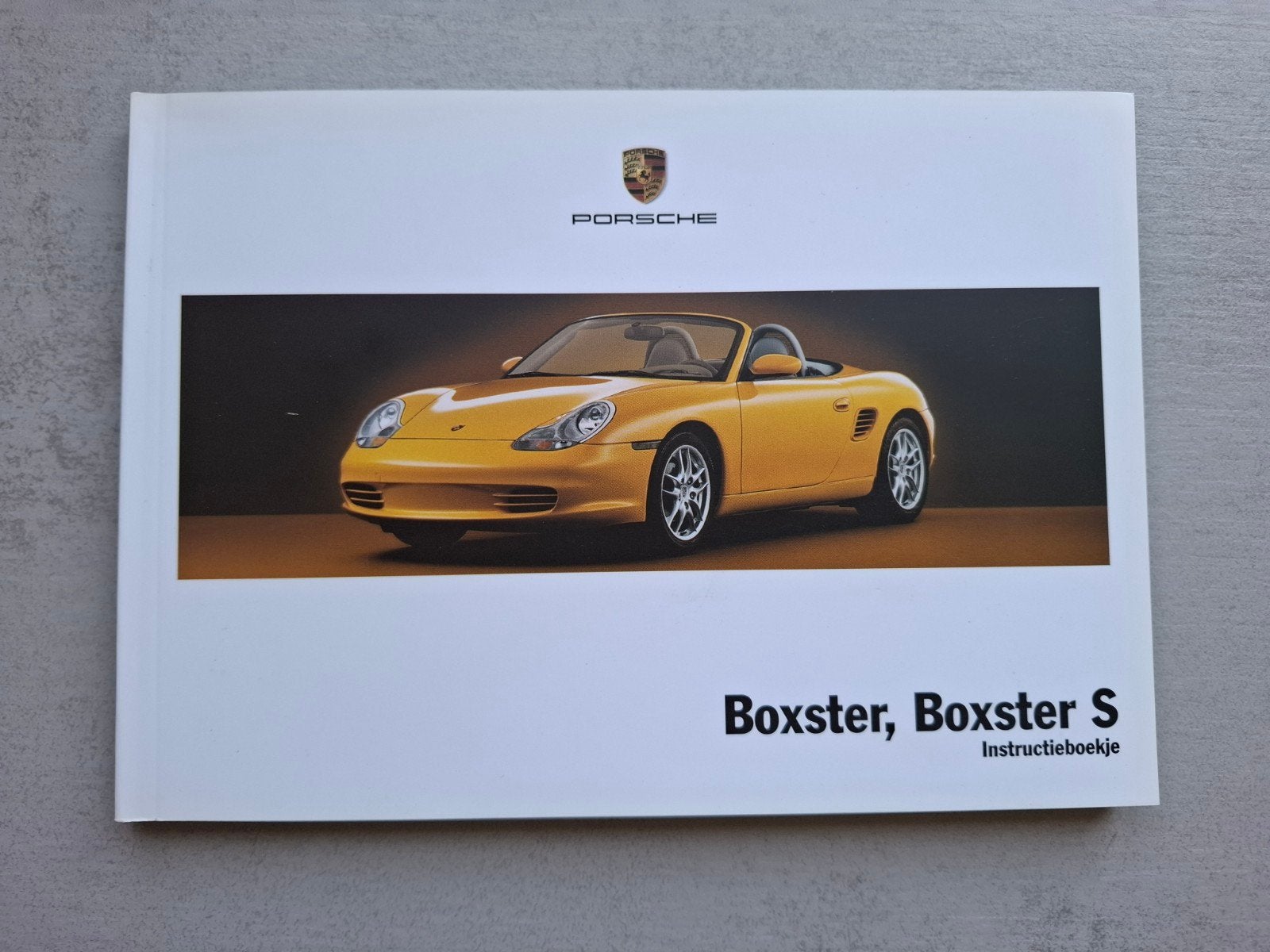 Porsche Boxster / Boxster S instructieboekje + handleiding, Ophalen of Verzenden