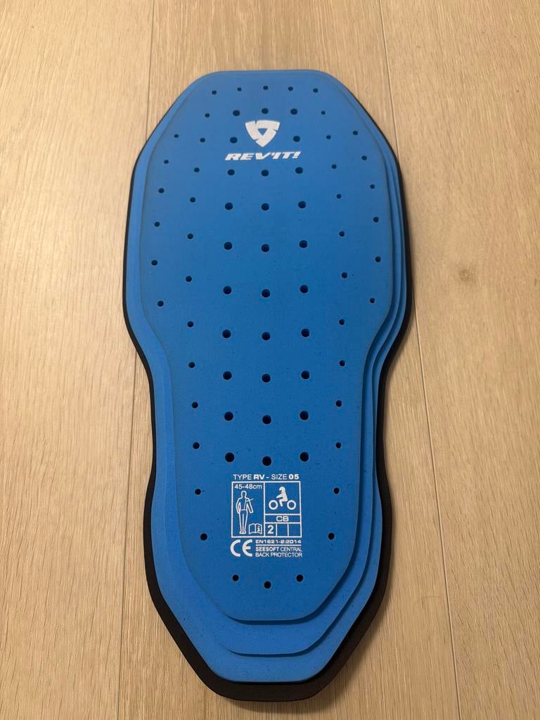 REV'IT! Seesoft Central Rugprotector - Maat 05 (45-48cm), Motoren, Kleding | Motorkleding, Overige typen, Heren, Tweedehands, Ophalen of Verzenden